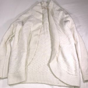 Hollister cream cardigan